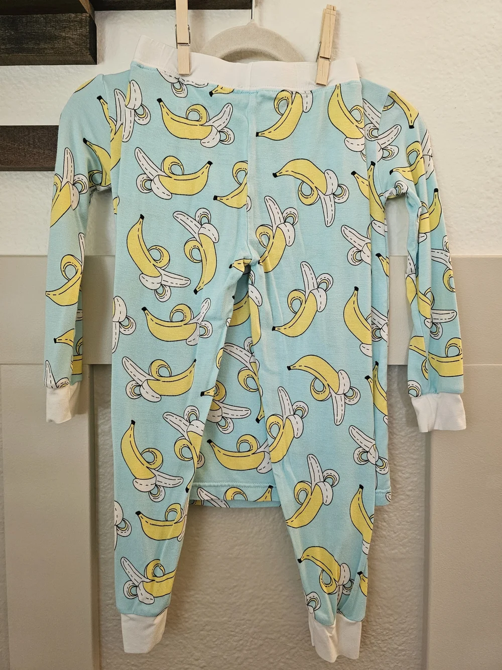 Little Sleepies OG Bananas Print 3T Long Sleeve Top with Pants